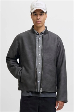 Jack & Jones Fade PU Bomber Chocola